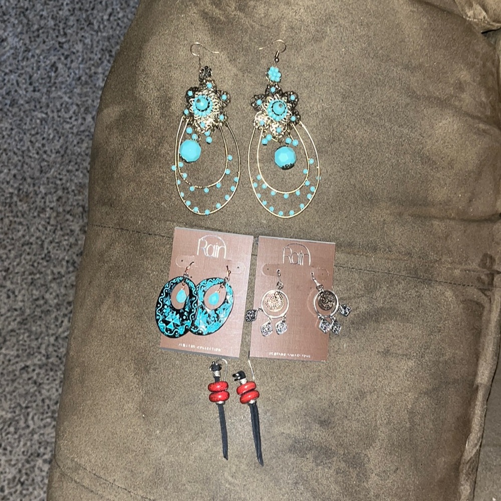Earrings. All sold together